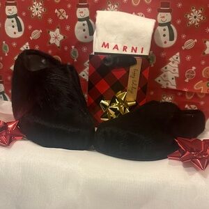 Marni Black mules for him these will define him with style GREAT FOR GIFTING